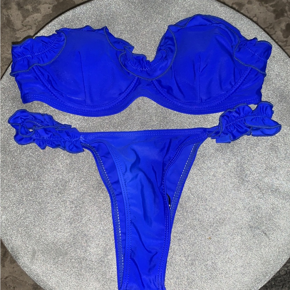 Shein Blue Bikini Set